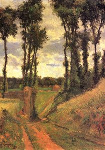 Álamos de Paul Gauguin